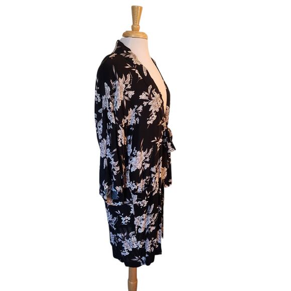 Spiritual Gangster Maya Floral Tie Kimono One Size (0-14) - Picture 3 of 9
